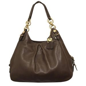 Brown Leather Coach Maggie Mia Madison Purse